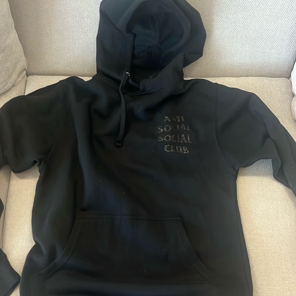 Anti Social Social Club Black Hoodie - Picture 2 of 7